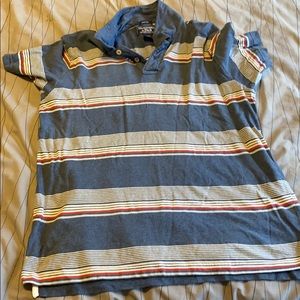 Abercrombie man large muscle polo